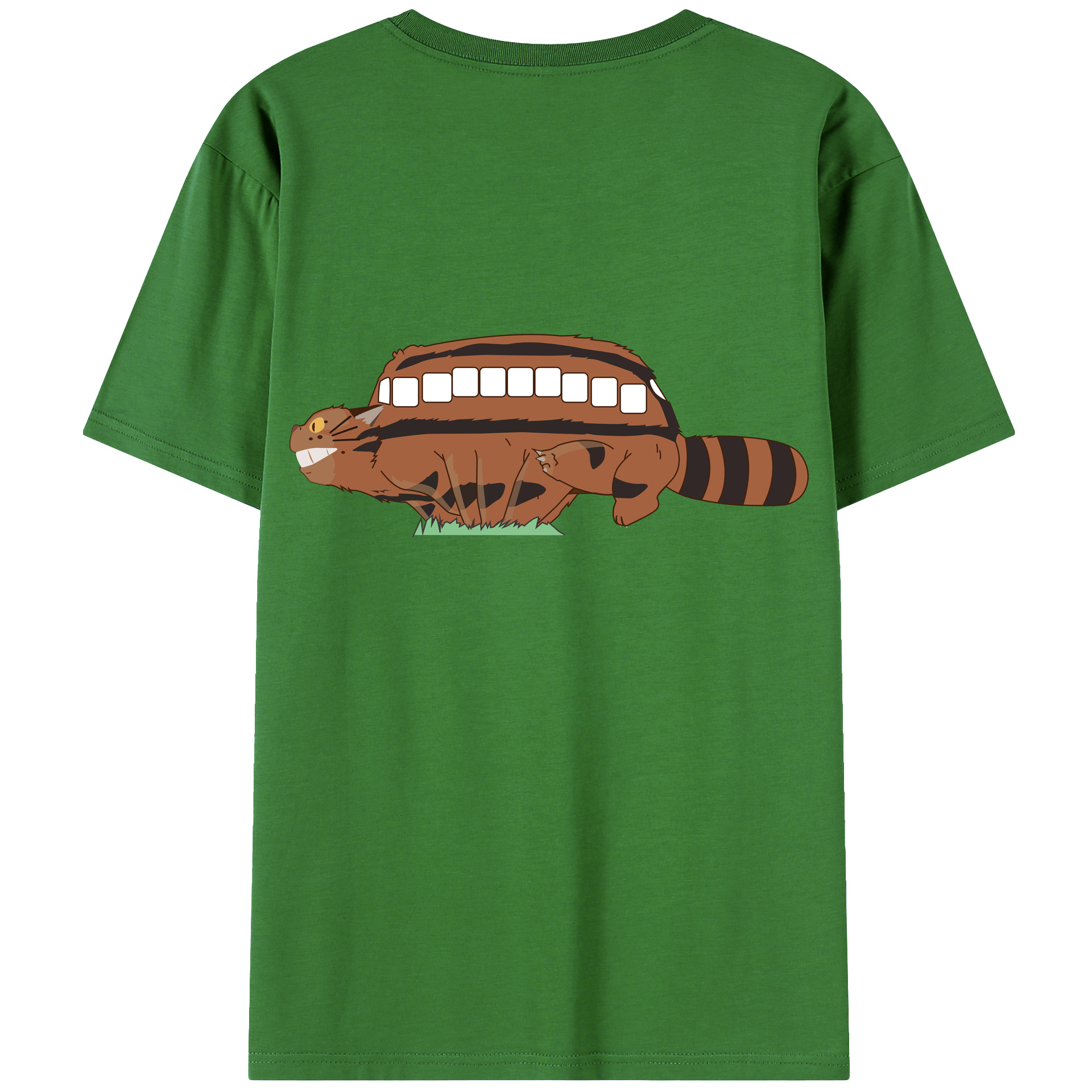 （画像用） となりのトトロ 草壁メイ 草壁サツキ My Neighbor Totoro Satsuki Kusakabe Mei Kusakabe レディース半袖Tシャツ(バックプリント)